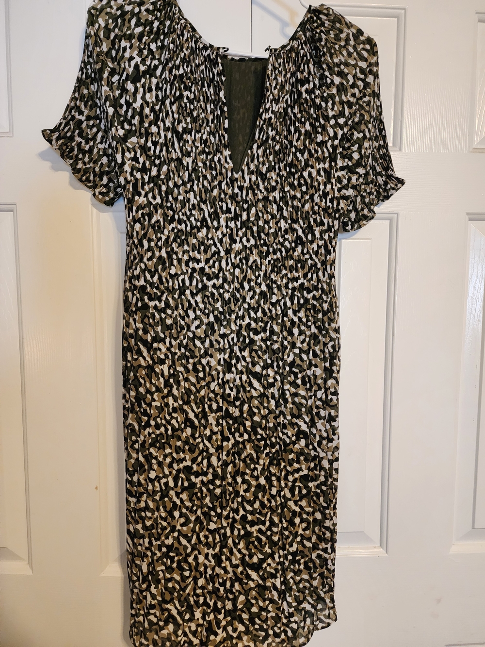 Michael Kors Dress Sz Med. Cottagecore Feminine Short Sleeve Dress - Picture 7 of 7